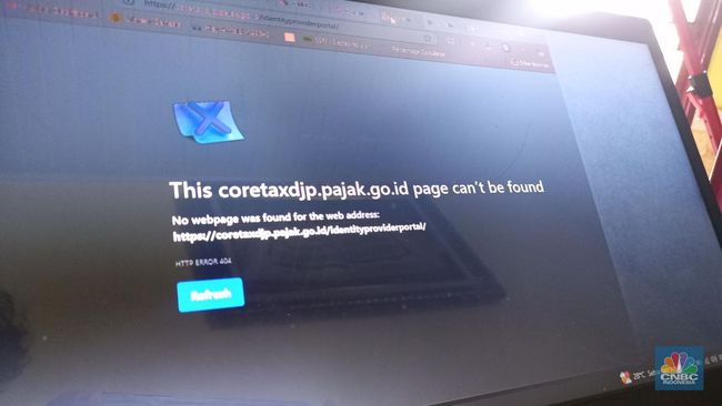 coretax sering error